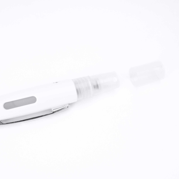 Bolígrafo Anti Bacterias con Pulsador y Pulverizador Recargable Stamina Farber | Toleshop