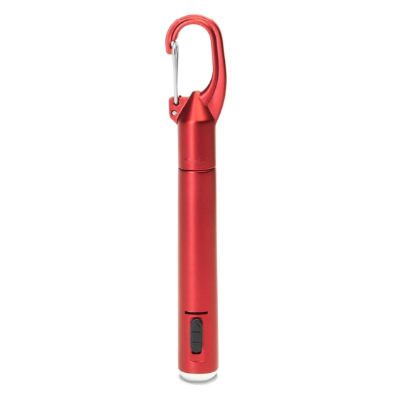 Bolígrafo con Linterna y Mosquetón Stamina Araya | Toleshop