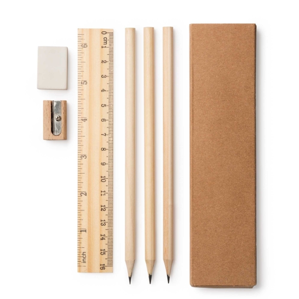 Set de Escritura de Madera Stamina Vernak | Toleshop