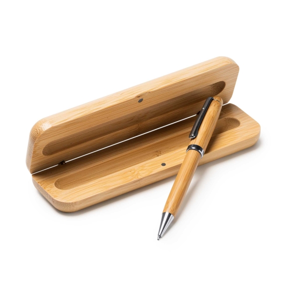 Bolígrafo Giratorio con Estuche Stamina Bodoni | Toleshop