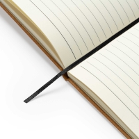 Libreta A5 de Cuero Reciclado con Tapa Rígida Stamina Korum | Toleshop