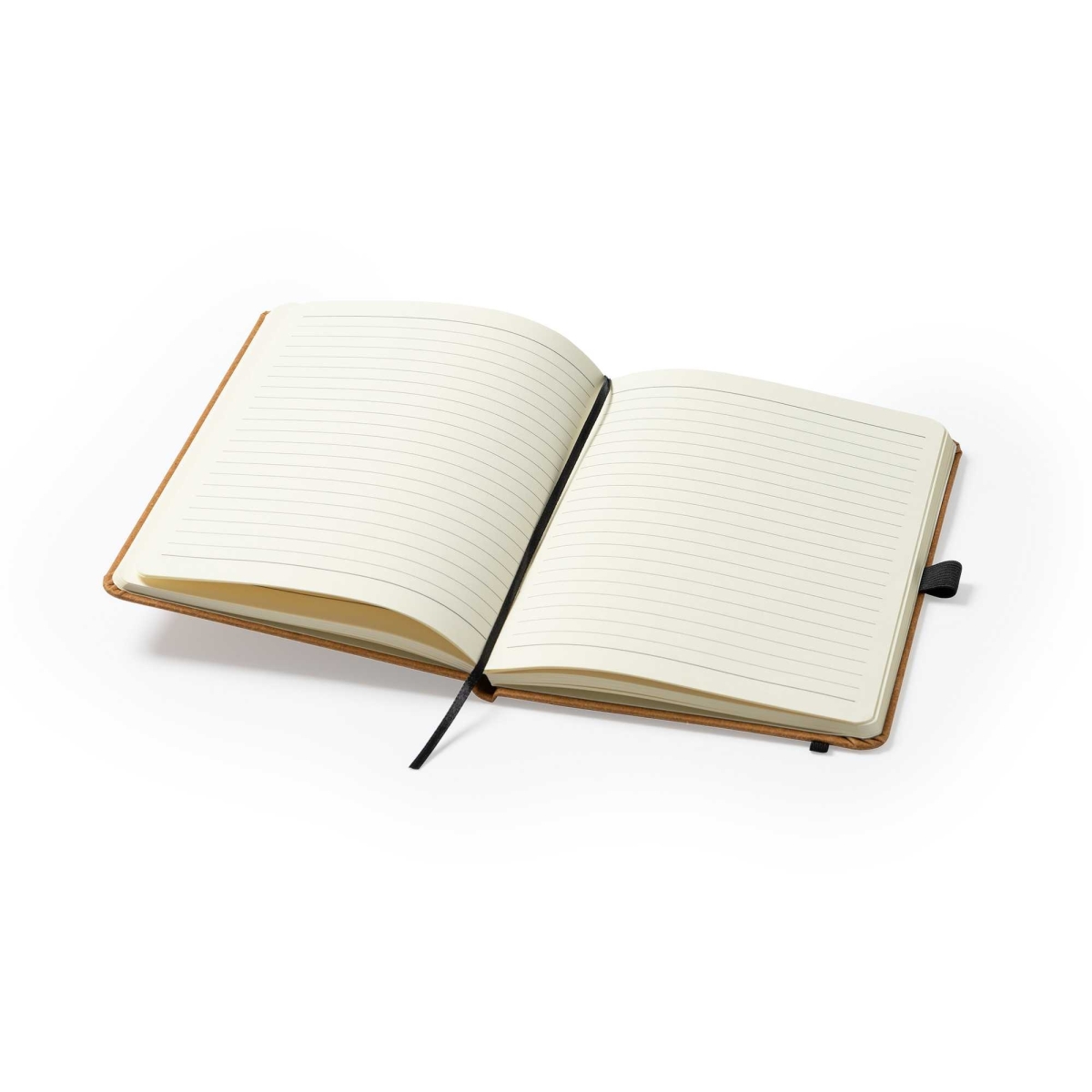 Libreta A5 de Cuero Reciclado con Tapa Rígida Stamina Korum | Toleshop
