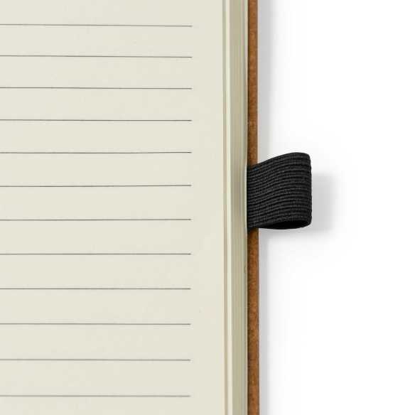 Libreta A5 de Cuero Reciclado con Tapa Rígida Stamina Korum | Toleshop