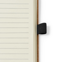 Libreta A5 de Cuero Reciclado con Tapa Rígida Stamina Korum | Toleshop