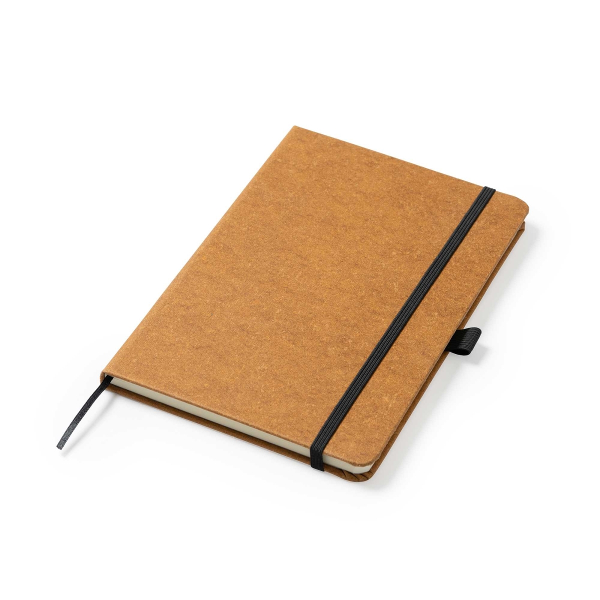 Libreta A5 de Cuero Reciclado con Tapa Rígida Stamina Korum | Toleshop