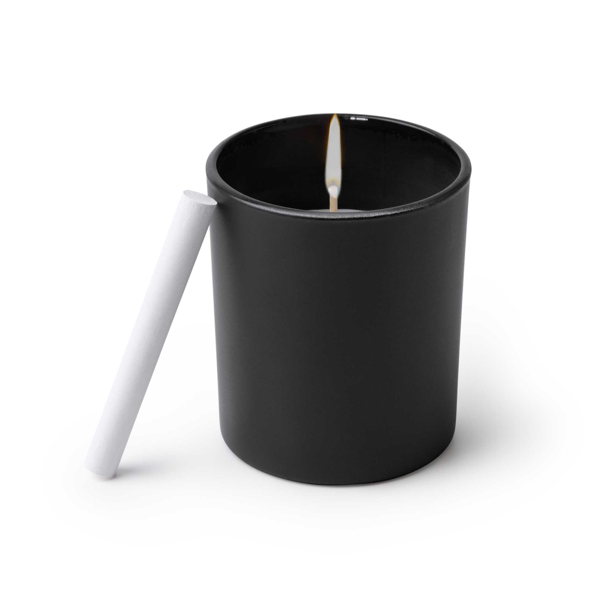 Vela Aromática en Recipiente Cerámico con Tiza para Escribir Stamina King | Toleshop