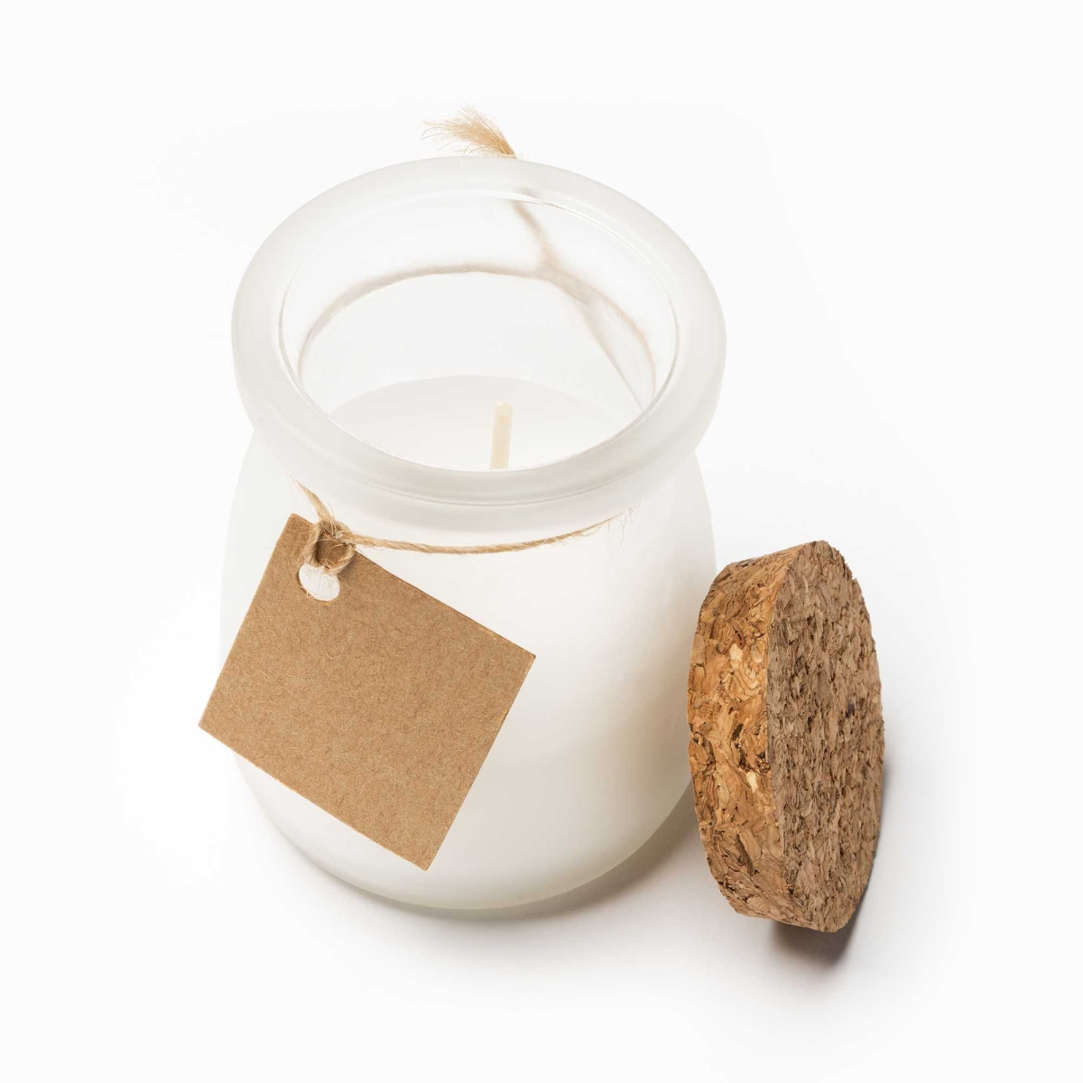 Vela Aromática con Tarjeta de Cartón Kraft Stamina Surna | Toleshop