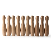Set de Bolos de Madera Stamina Viza | Toleshop