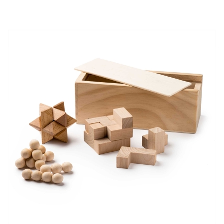 Set de 3 Juegos de Habilidad Realizado en Madera Natural Stamina Rocks %separator% %shop-name%
