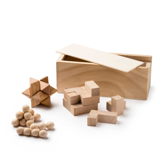 Set de 3 Juegos de Habilidad Realizado en Madera Natural Stamina Rocks %separator% %shop-name%