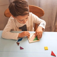 Puzzle Tangram de Madera Natural Stamina Leis %separator% %shop-name%