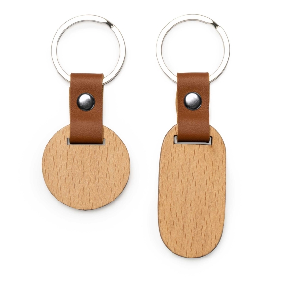 Llavero en Dos Formatos de Madera Natural Marbel %separator% %shop-name%