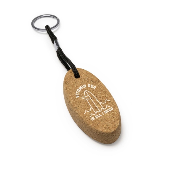 Llavero de Corcho Natural Stamina Yate %separator% %shop-name%