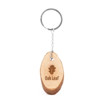 Llavero en Dos Formatos de Madera Natural Stamina Budan %separator% %shop-name%