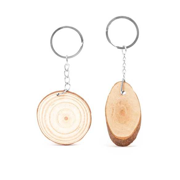 Llavero en Dos Formatos de Madera Natural Stamina Budan %separator% %shop-name%
