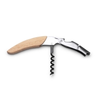 Sacacorchos de Acero Inoxidable y Madera Stamina Vuren | Toleshop