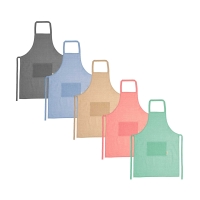 Delantal con Bolsillo de Algodón Reciclado Stamina Arola | Toleshop