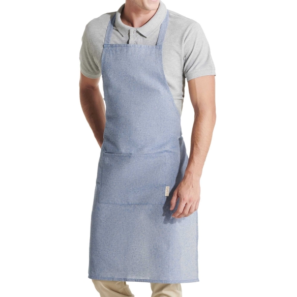 Delantal con Bolsillo de Algodón Reciclado Stamina Arola | Toleshop