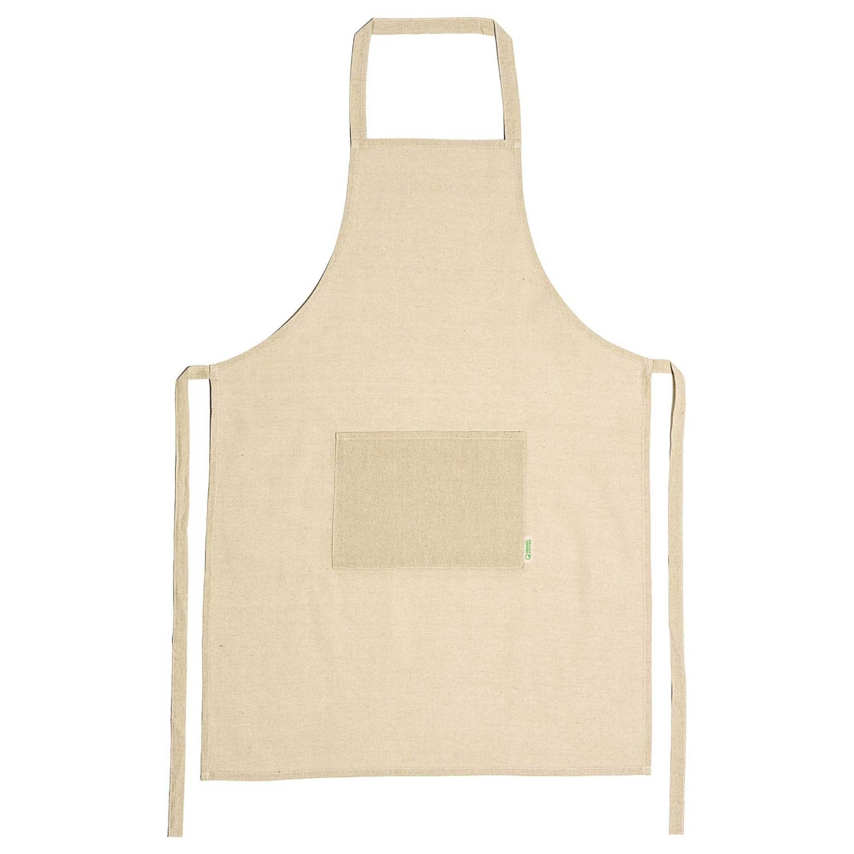 Delantal de Algodón Orgánico con Bolsillo Stamina Oliver | Toleshop