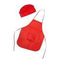 Set de Delantal y Gorro para Niño Stamina Jamie 9133 Pack 10 Unidades
