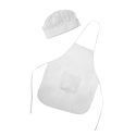 Set de Delantal y Gorro para Niño Stamina Jamie 9133 Pack 10 Unidades