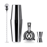 Set de Cóctel de Acero Inoxidable Stamina Larius | Toleshop