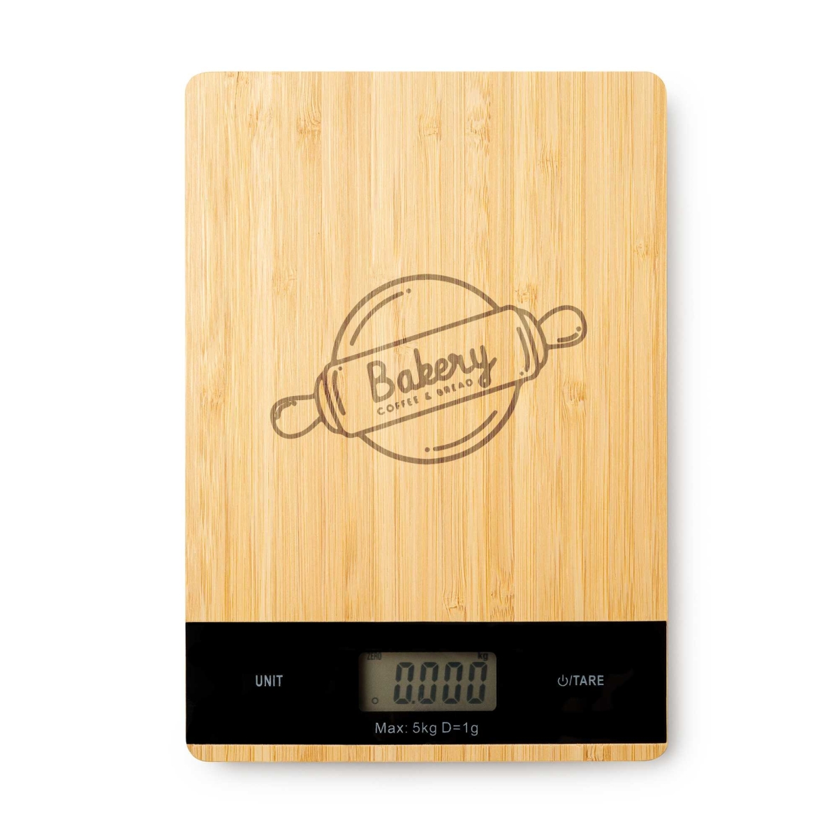 Báscula de Cocina Bambú Natural Stamina Rabil | Toleshop