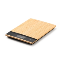 Báscula de Cocina Bambú Natural Stamina Rabil | Toleshop