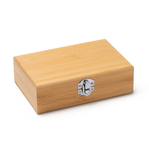 Set de Vino de Acero Inoxidable y Bambú Stamina Tintos | Toleshop