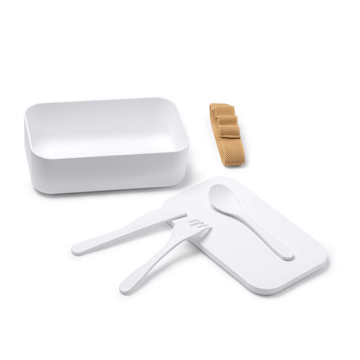 *OUTLET* Fiambrera con Tenedor, Cuchara y Cuchillo Stamina Yobo | Toleshop