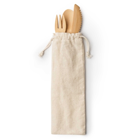Set de Cubiertos Bambú Natural Stamina Colmer | Toleshop 2