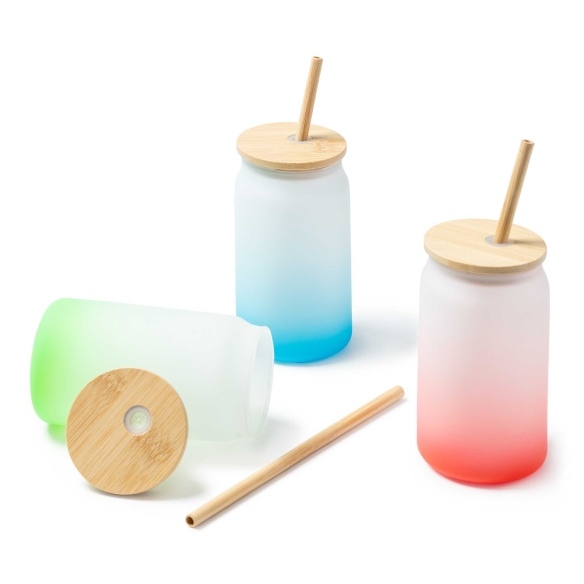 Vaso con Tapa y Pajita Stamina Dalby | Toleshop