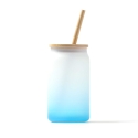 Vaso con Tapa y Pajita Stamina Dalby 4202 Pack 10 Unidades