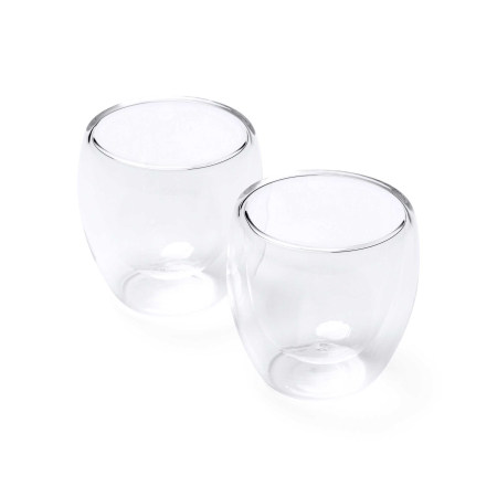 Set de 2 Vasos de Cristal Stamina Capsul | Toleshop