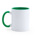 Taza Bicolor de Cerámica Sublimación Stamina Mango 4001