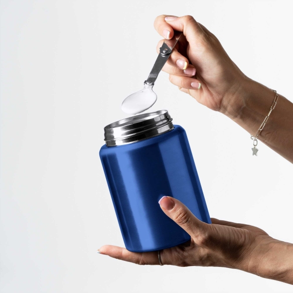 Termo Multiusos Doble Tapa con Cuchara Plegable Stamina Dango | Toleshop