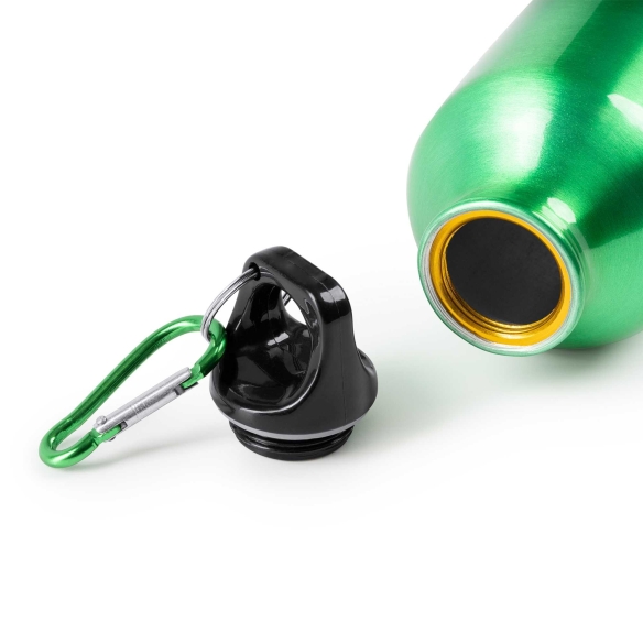 Bidón de Aluminio Reciclado con Mosquetón Stamina Renko | Toleshop
