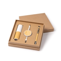 Set de Batería Externa, Cable Cargador y Bolígrafo Stamina Fargo | Toleshop