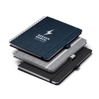 Libreta A5 Poliéster Reciclado Stamina Garin | Toleshop