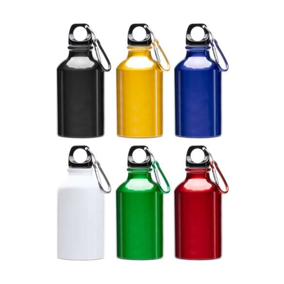 Bidón de Aluminio con Mosquetón a Juego Stamina Yaca | Toleshop