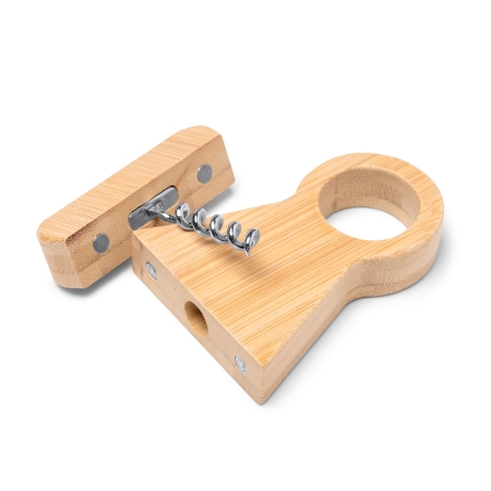 Sacacorchos con Soporte Botella Stamina Konen | Toleshop 2
