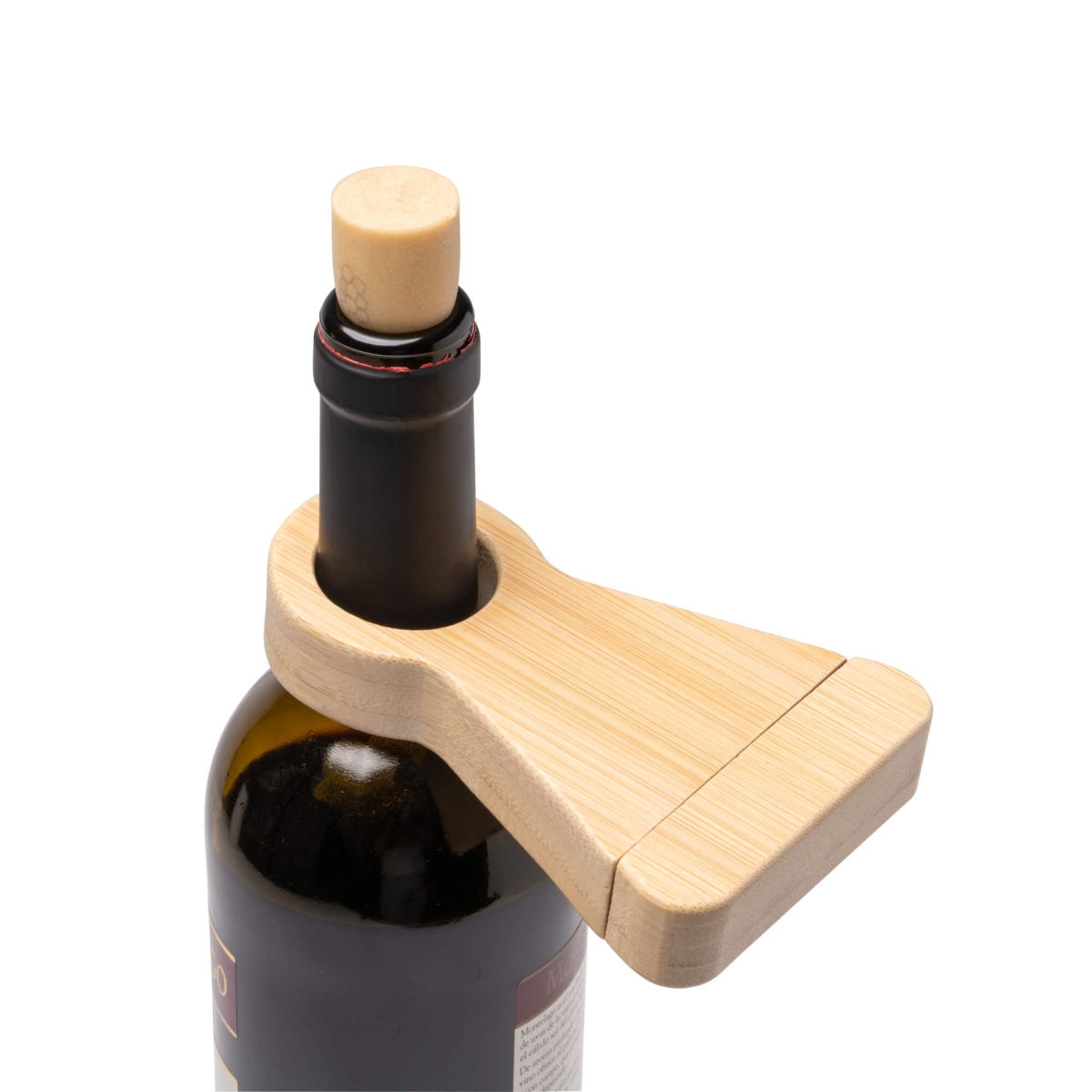 Sacacorchos con Soporte Botella Stamina Konen | Toleshop