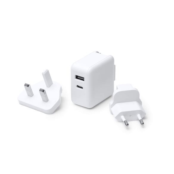 Adaptador Enchufe De Viaje Universal Stamina Bapek | Toleshop