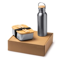 Set Fiambrera Con Cubiertos Stamina Bagner | Toleshop