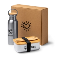 Set Fiambrera Con Cubiertos Stamina Bagner | Toleshop