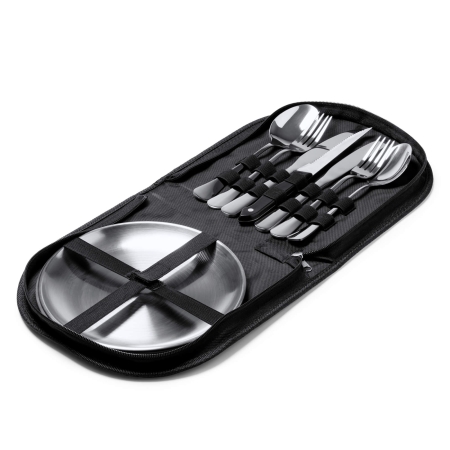 Set Cubiertos Y Platos Acero Inoxidable Stamina Trivor | Toleshop 2