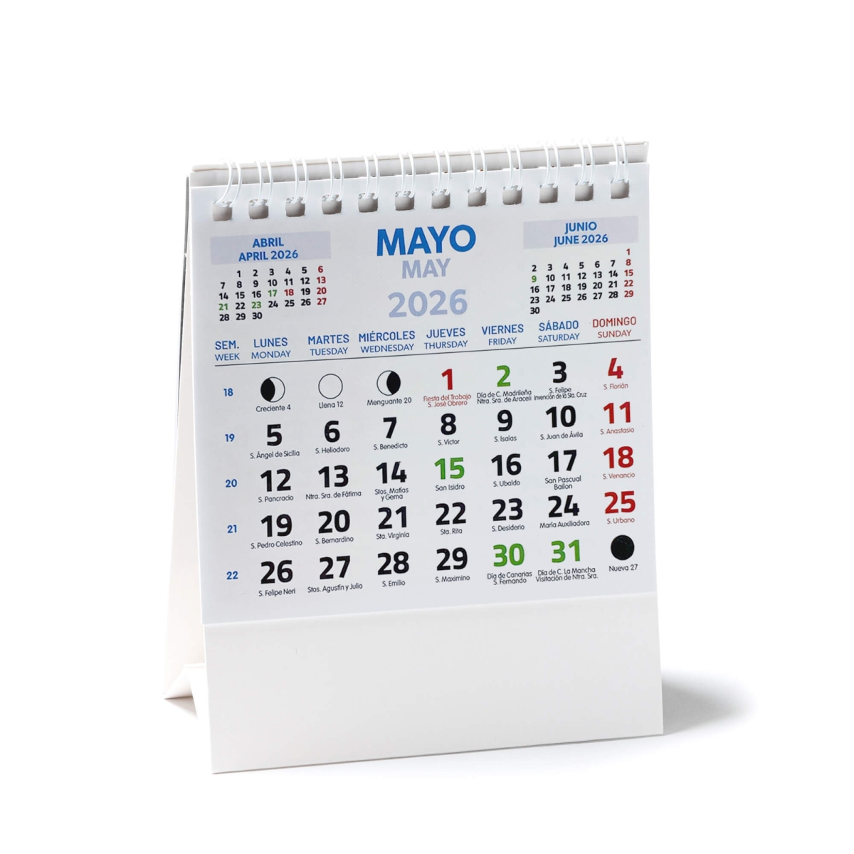 Calendario Stamina Dean | Toleshop