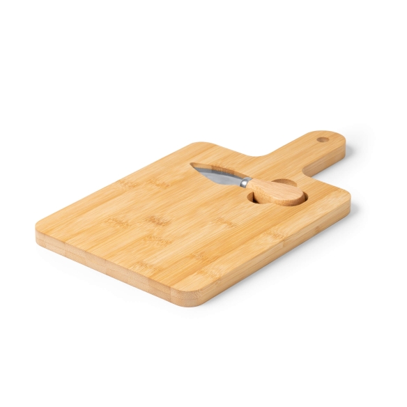 Tabla de Cortar con Cuchillo Quesos Stamina Brie | Toleshop