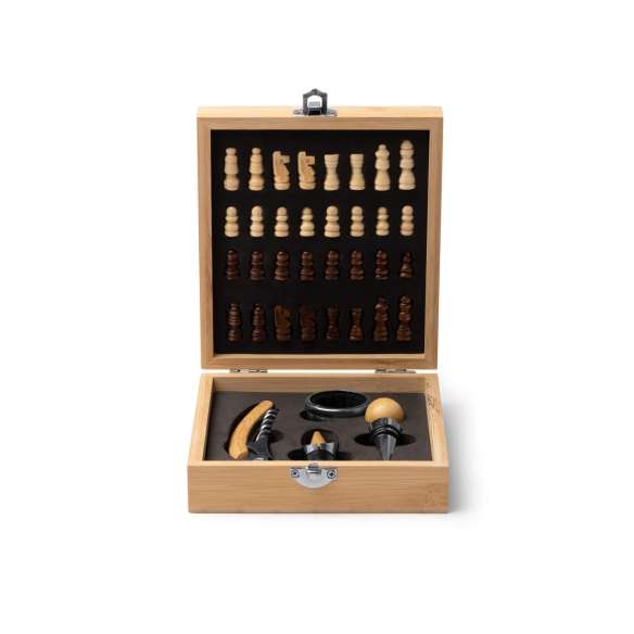 Set De Vino Y Ajedrez Stamina Fresno | Toleshop