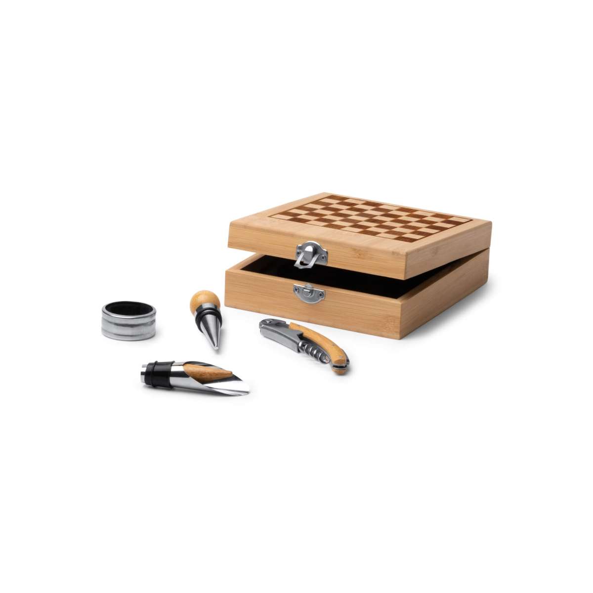 Set De Vino Y Ajedrez Stamina Fresno | Toleshop